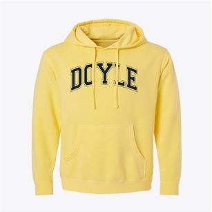 Doyle Elementary School Varsity Arch Pigment-Dyed Hoodie