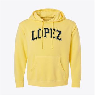 Jose M. Lopez Middle School Varsity Arch Pigment-Dyed Hoodie