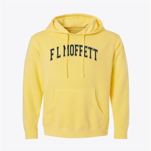 F L Moffett Primary School Varsity Arch Pigment-Dyed Hoodie