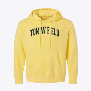 Tom W Field Elementary School Varsity Arch Pigment-Dyed Hoodie
