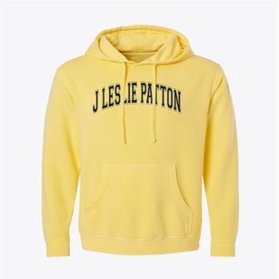 J Leslie Patton Elementary School Varsity Arch Pigment-Dyed Hoodie