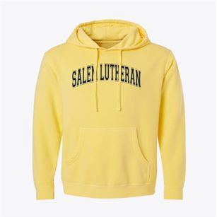 Salem Lutheran School Varsity Arch Pigment-Dyed Hoodie
