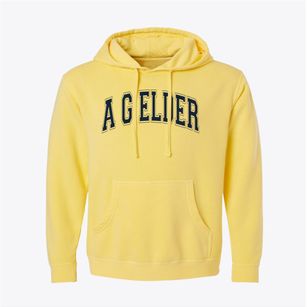 A G Elder Elementary School Varsity Arch Pigment-Dyed Hoodie
