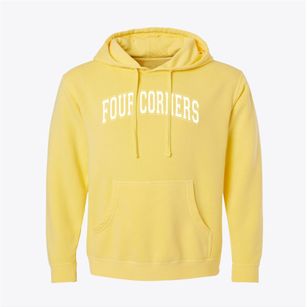 Four Corners Charter School Varsity Arch Pigment-Dyed Hoodie