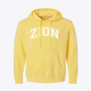 Zion Lutheran School Varsity Arch Pigment-Dyed Hoodie