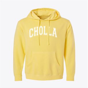 Cholla High Magnet School Varsity Arch Pigment-Dyed Hoodie