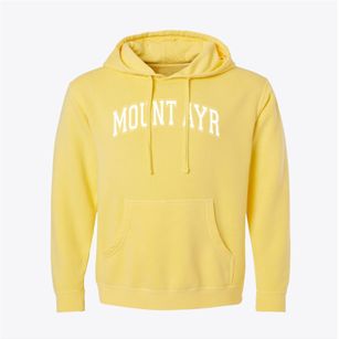 Mount Ayr Elementary School Varsity Arch Pigment-Dyed Hoodie
