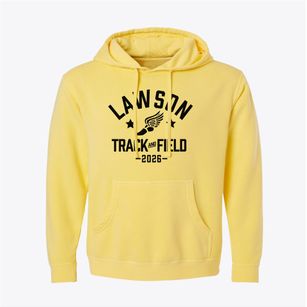 Lawson Early Childhood School Track and Field Pigment-Dyed Hoodie