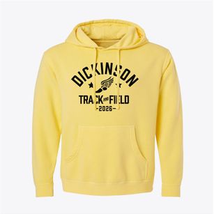John Dickinson High School Track and Field Pigment-Dyed Hoodie