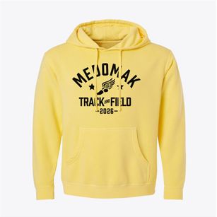 Medomak Middle School Track and Field Pigment-Dyed Hoodie