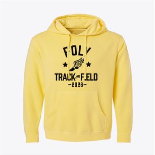 Polytechnic School Track and Field Pigment-Dyed Hoodie