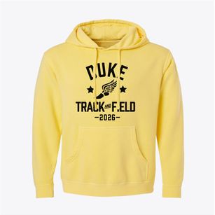 Duke School Track and Field Pigment-Dyed Hoodie