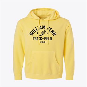 William Penn School Track and Field Pigment-Dyed Hoodie
