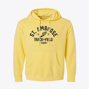 St. Ambrose Academy Track and Field Pigment-Dyed Hoodie