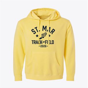 Saint Mark The Evangelist Track and Field Pigment-Dyed Hoodie