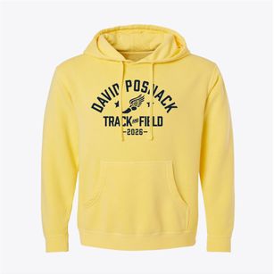 David Posnack Hebrew Day School Track and Field Pigment-Dyed Hoodie