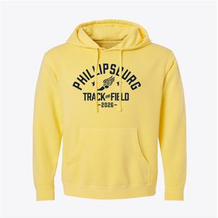 Phillipsburg Middle School Track and Field Pigment-Dyed Hoodie