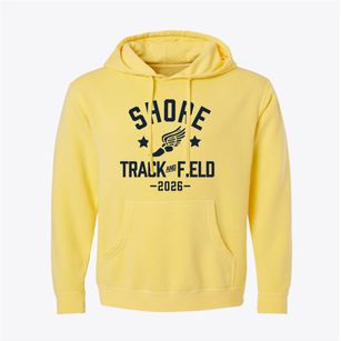 Shore Country Day School Track and Field Pigment-Dyed Hoodie