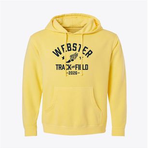 Webster High School Track and Field Pigment-Dyed Hoodie