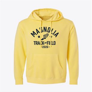Magnolia Elementary School Track and Field Pigment-Dyed Hoodie