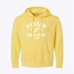 Hysham School Track and Field Pigment-Dyed Hoodie