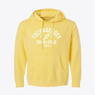 Tuckaseegee Elementary School Track and Field Pigment-Dyed Hoodie