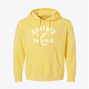 Kantner School Track and Field Pigment-Dyed Hoodie