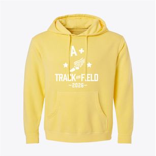 A+ Academy Secondary Track and Field Pigment-Dyed Hoodie