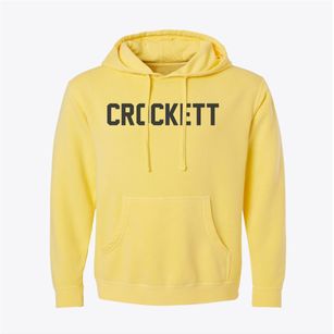 Crockett Texas Classic Block Pigment-Dyed Hoodie