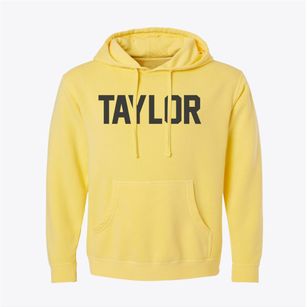 Taylor Michigan Classic Block Pigment-Dyed Hoodie