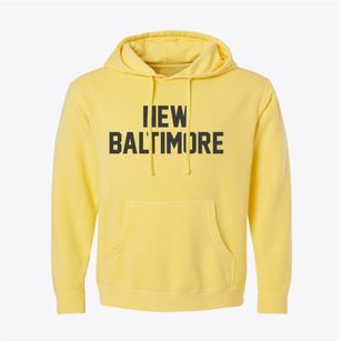New Baltimore New York Classic Block Pigment-Dyed Hoodie