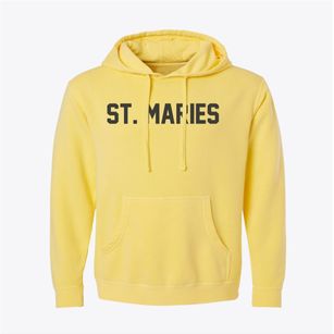 St. Maries Idaho Classic Block Pigment-Dyed Hoodie
