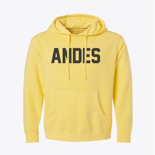 Andes New York Classic Block Pigment-Dyed Hoodie