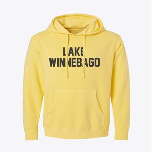 Lake Winnebago Missouri Classic Block Pigment-Dyed Hoodie