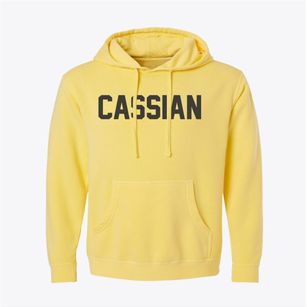 Cassian Wisconsin Classic Block Pigment-Dyed Hoodie