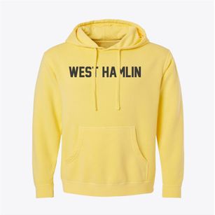 West Hamlin West Virginia Classic Block Pigment-Dyed Hoodie