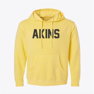 Akins Oklahoma Classic Block Pigment-Dyed Hoodie