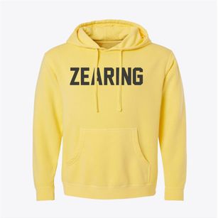 Zearing Iowa Classic Block Pigment-Dyed Hoodie