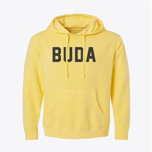 Buda Illinois Classic Block Pigment-Dyed Hoodie