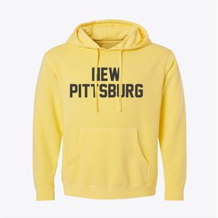 New Pittsburg Ohio Classic Block Pigment-Dyed Hoodie