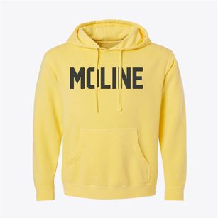 Moline Kansas Classic Block Pigment-Dyed Hoodie