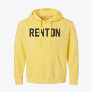 Renton Washington Classic Block Pigment-Dyed Hoodie