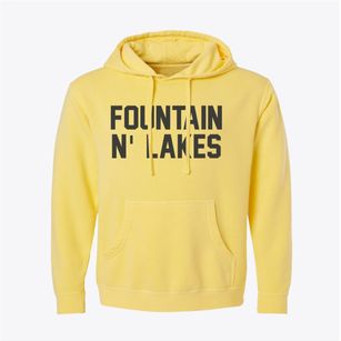 Fountain N' Lakes Missouri Classic Block Pigment-Dyed Hoodie