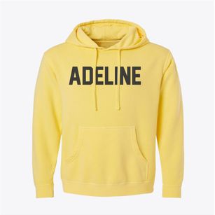 Adeline Illinois Classic Block Pigment-Dyed Hoodie