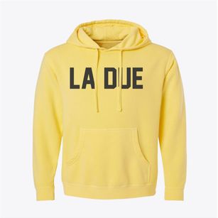 La Due Missouri Classic Block Pigment-Dyed Hoodie