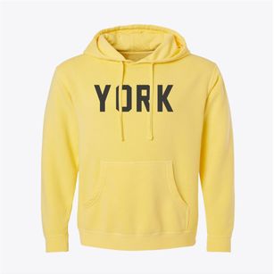 York North Dakota Classic Block Pigment-Dyed Hoodie