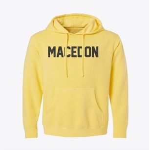 Macedon New York Classic Block Pigment-Dyed Hoodie