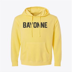 Bayonne New Jersey Classic Block Pigment-Dyed Hoodie