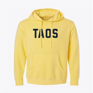Taos New Mexico Classic Block Pigment-Dyed Hoodie