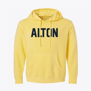 Alton New Hampshire Classic Block Pigment-Dyed Hoodie